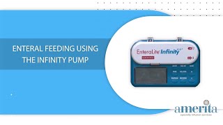 Enteral Feeding Via Infinity Pump [upl. by Nylesor]