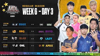 🔴LIVE  MDL PH S4  FILIPINO  Week 6 Day 3 [upl. by Rundgren]