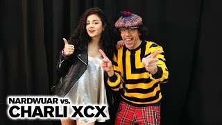 Nardwuar vs Charli XCX [upl. by Esylla]