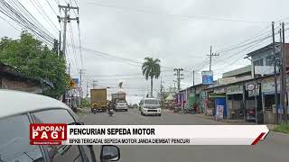 BPKB Tergadai Sepeda Motor Janda Diembat Pencuri [upl. by Pepito969]