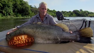 Catching A Nile Perch  PERCH  River Monsters [upl. by Tristas]