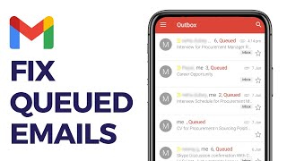 How to Fix Queued Not Sending Email on Gmail 100 Working [upl. by Manton]