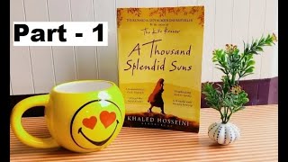 A Thousand Splendid Suns by Khaled Hosseini  Part  1 Best Book to Learn English Grammar [upl. by Llenej444]