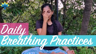 Breathing Exercises amp Pranayamas  Daily Practice  Boost Immunity  Yogalates with Rashmi [upl. by Nagey]