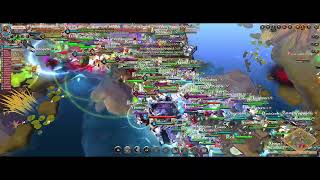 Vortex Fight PIVAS vs TLM Jandro BM´s Pov in PIVAS 9 Albion Online [upl. by Ahsienat]