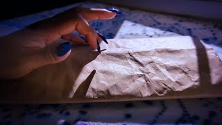 ASMR Relaxing Packing Paper Intense Crinkles [upl. by Naawaj]