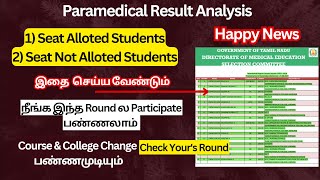 Round 2 Counselling Release DateParamedical Counselling 2023Result ReleasedReAllotment Counselling [upl. by Joshuah]