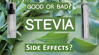 Is Stevia Healthy The Truth About This Sugar Substitute [upl. by Neerac]