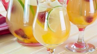 White wine sangria recipe easy [upl. by Loram300]