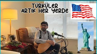 BİR AY DOĞAR İLK AKŞAMDAN GECEDEN 📍AMERİKA  BARIS DEMIR america türkülerimiz [upl. by Bidle]