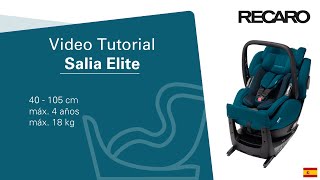 RECARO Salia Elite Tutorial Video ES [upl. by Diamante]