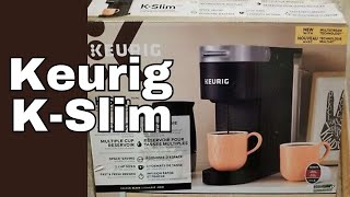 keurig kslim unboxing and setup [upl. by Pros]