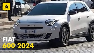 FIAT 600 2024  Ed è subito RIVOLUZIONE con una piattaforma NUOVA benzina amp elettrico [upl. by Michi]