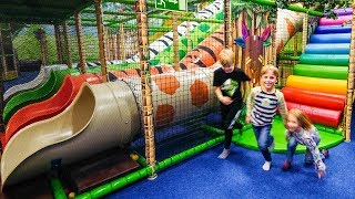 Indoor Playground Fun at Leos Lekland [upl. by Ellene]