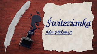 Świtezianka Adam Mickiewicz  Audiobook PL [upl. by Thurlough]