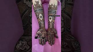 Bridal Mehandi Design puranaamarmehandiwala viralvideo mehndi [upl. by Aicilehp]