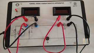 Tunnel Diode Characteristics Apparatus by Mars Edpal Instruments Pvt Ltd ME 537 [upl. by Buffum]