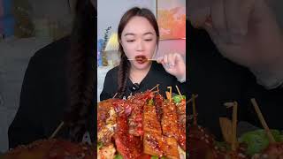 Sticky Grilled meat skewer tasting show 쫄깃쫄깃한 꼬치꼬치 시식회 LIN VLOG먹방 2251 [upl. by Eelrak]