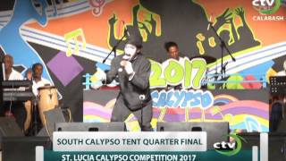 Nintus  Play U Ball Play  Quarter Final South Calypso Tent 2017 [upl. by Carilla53]