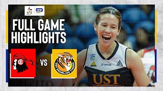 UST vs UE  FULL GAME HIGHLIGHTS  UAAP SEASON 86 WOMENS VOLLEYBALL  FEBRUARY 21 2024 [upl. by Ainitsirc]