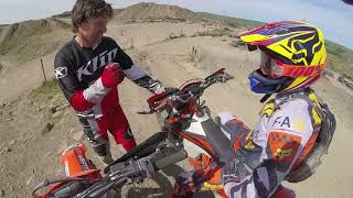 Paul Bolton Training Cowm Quarry DirtBikeSpec Enduro [upl. by Selda]