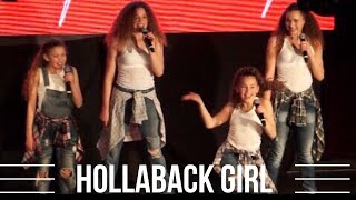 Haschak Sisters  Hollaback Girl Live in NYC [upl. by Clarisse467]