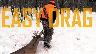 EASY Way to Drag Out a Deer in Big Woods [upl. by Benton]