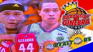 Brgy GINEBRA kings PUMALAG sa GALAWAN ng STA LUCIA realtors noong ton 2008 sa CUNETA ASTRODOME [upl. by Youlton]