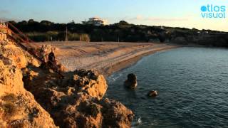 Stomio Beach Greece Peloponnese  AtlasVisual [upl. by Reginauld]