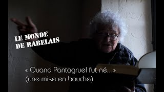 Rabelais  Quand Pantagruel fut né [upl. by Elleon]