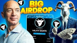 Goats Airdrop Review Listing date revealed [upl. by Kella]