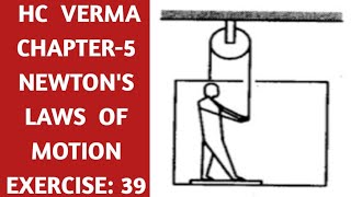 HC VERMA NEWTONS LAWS OF MOTION EXERCISE SOLUTION I HC VERMA CHAPTER 5 QUESTION 39 I HCV SOLUTION [upl. by Uird887]