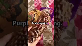 Purple shopping 🛍️ skincare beauty heenapack sunscreen mamaearth [upl. by Kubetz]