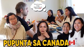 NAG SALO SALO MUNA KASAMA SI INDAY BAGO ANG TRIP PAPUNTANG CANADA🇨🇦 WarayinHolland [upl. by Ynottirb]