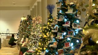 MercyOnes Annual Festival Trees Aims To Bring Holiday Cheer To Many Patients [upl. by Annaoj]