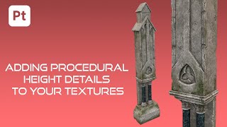 Adding Procedural Height Details in Substance Painter [upl. by Honeyman932]