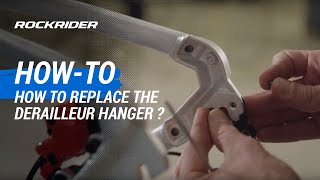 TUTO 🔧 How to replace the derailleur hanger  By ROCKRIDER [upl. by Ahsiekrats920]