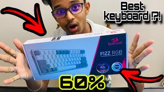 Redragon FIZZ K617 RGB Gaming Keyboard Unboxing [upl. by Amlas]