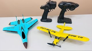 Remote Control Airplane RC Plane Ready to Fly 24Ghz 2 Channel RC Fastest Fighter Jet [upl. by Kurth778]