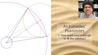 Archimedes Psammites “SandReckoner” part 2 how much sand would fill the universe [upl. by Acceb]