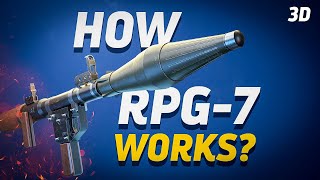 How RPG 7 Works  3D Animation owl engine [upl. by Ragan]