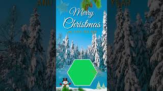 christmas instagram template video christmas greenscreenfootage santaclaus instagood xmasdecor [upl. by Limbert]