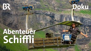 Luftiges Vergnügen im Schiffli Mit KleinSeilbahnen in den Alpen  freizeit  Doku  BR [upl. by Eserahs]