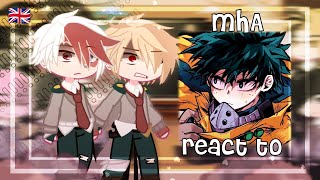 Past Class 1A react to VIGILANTE Deku  Season 6  Izuku Midoriya  Angst  MHA  BNHA  Gacha Club [upl. by Miah]