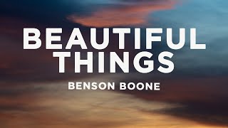 Benson Boone  Beautiful Things Lyrics [upl. by Alyn]