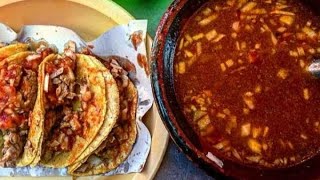 Birria de res con consome y tacos estilo michoacan [upl. by Lohner]