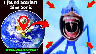 I found Scariest sine Sonic on google maps and google earth 🌎 video viral earth worldearthvisit [upl. by Coppock]