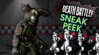 Springtrap VS Junko Enoshima FNAF VS DanganRonpa DEATH BATTLE FanMade Animation Preview [upl. by Disraeli297]