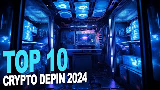 Top 10 crypto monnaie DEPIN pour 2024 [upl. by Pardew812]