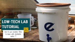 🇫🇷🇬🇧 How to get safe drinking water for 20   Ceramic water filter  Tutorial [upl. by Leena]